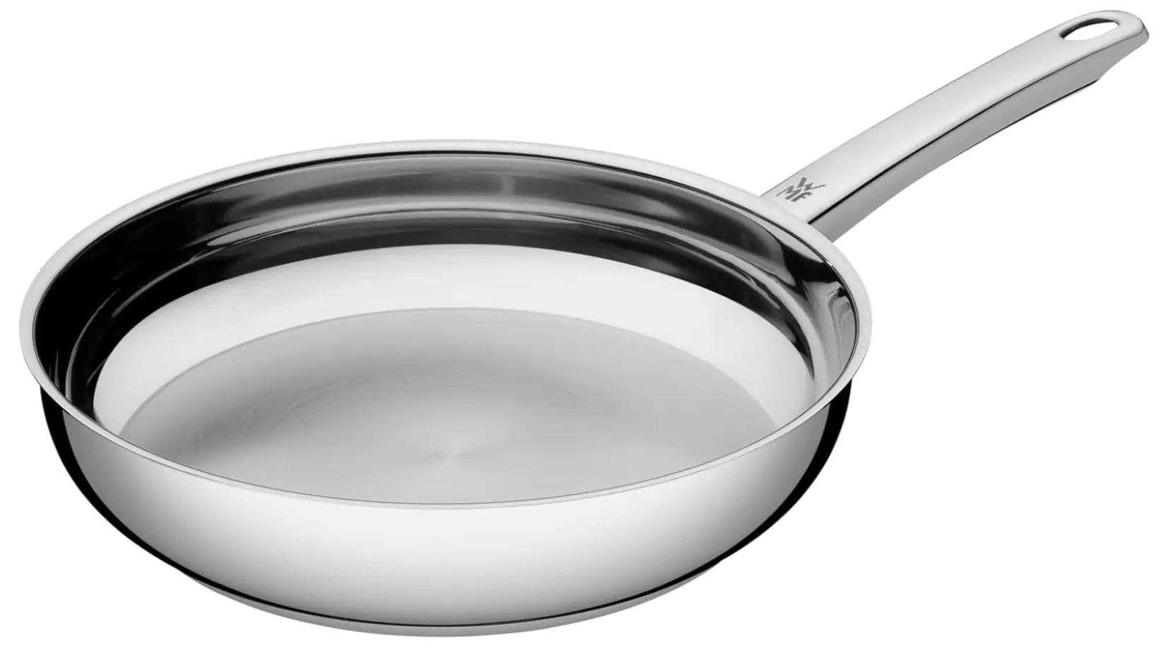 WMF Favorit - Sartén Profesional de Acero Inoxidable Cromargan Sin Revestimiento - sartén saludable sin PFOA
