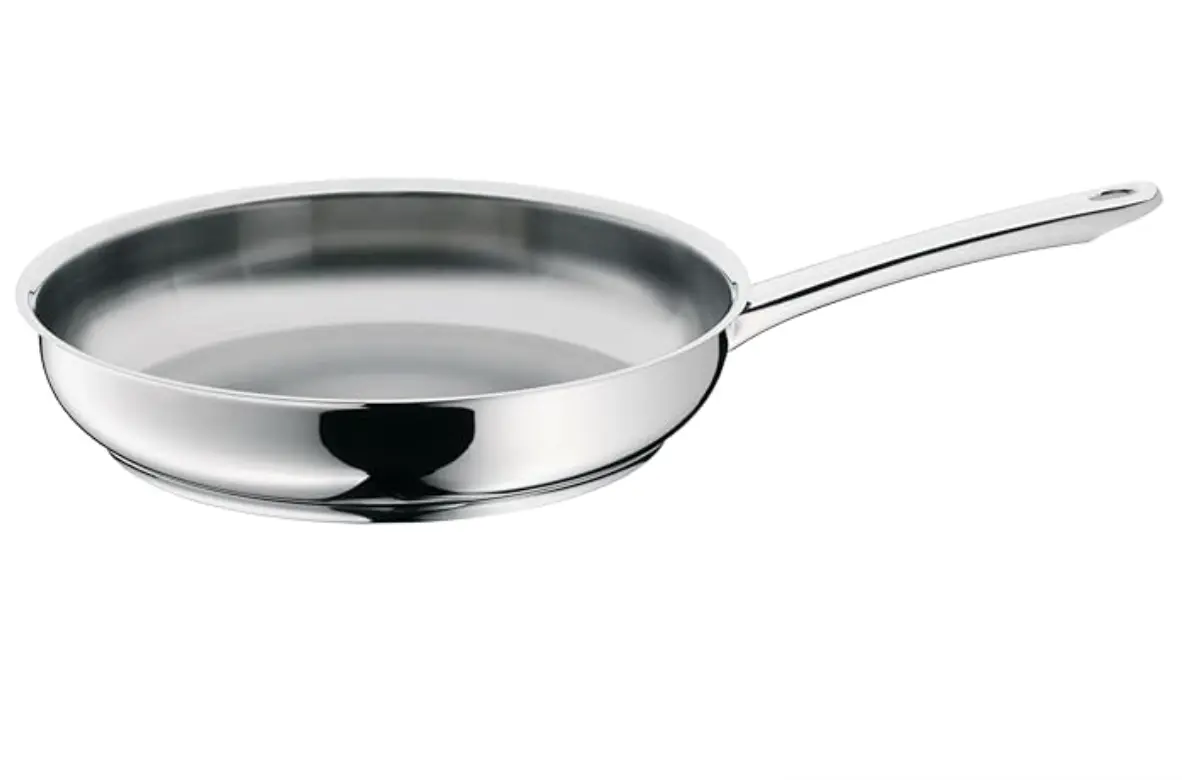 WMF Profi Sartén Profesional Acero Inoxidable Cromargan - 28 cm - sartén saludable sin PFOA