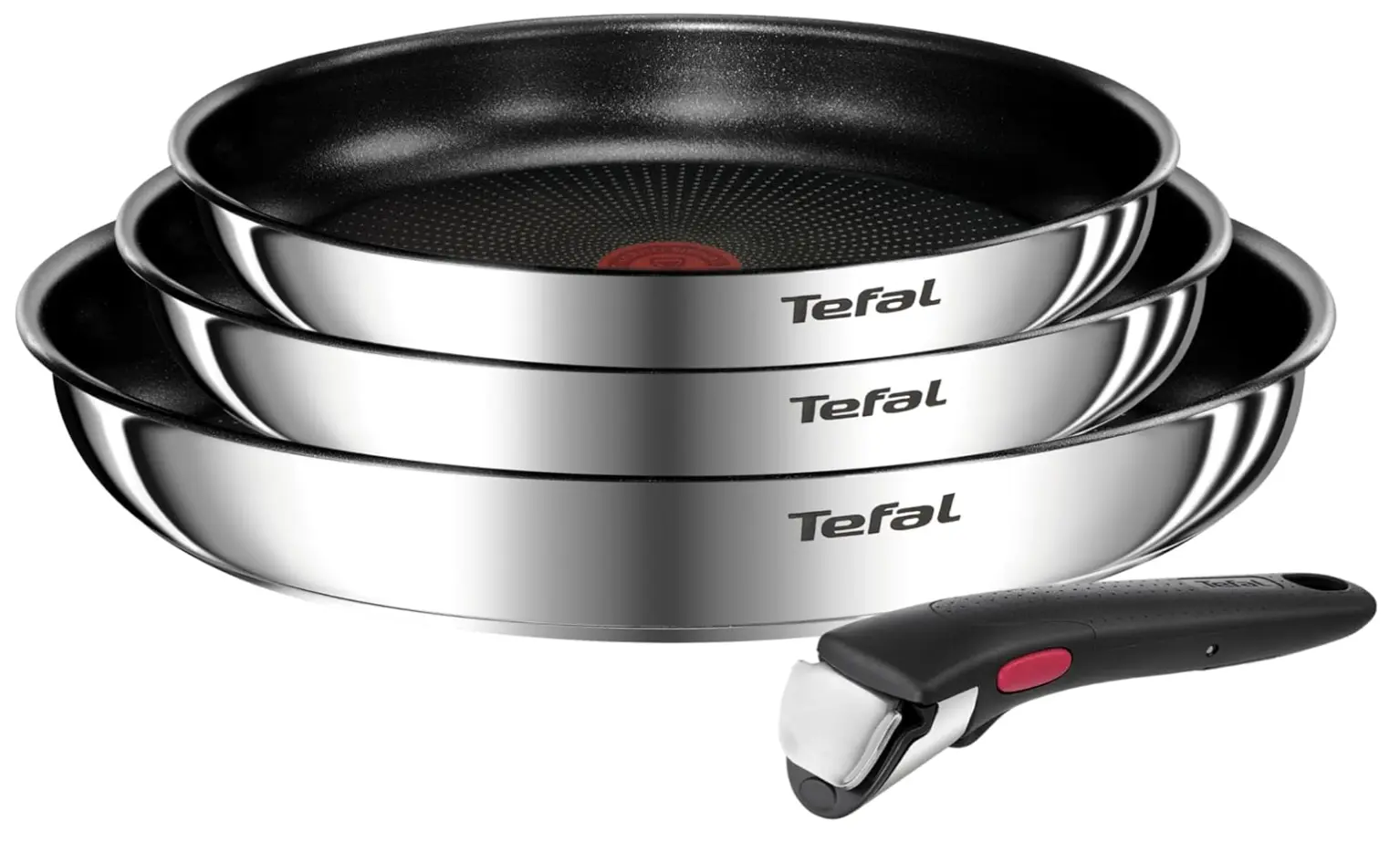Tefal Ingenio Emotion - Juego de 3 Sartenes con Mango Extraíble (22/24/28 cm) 1