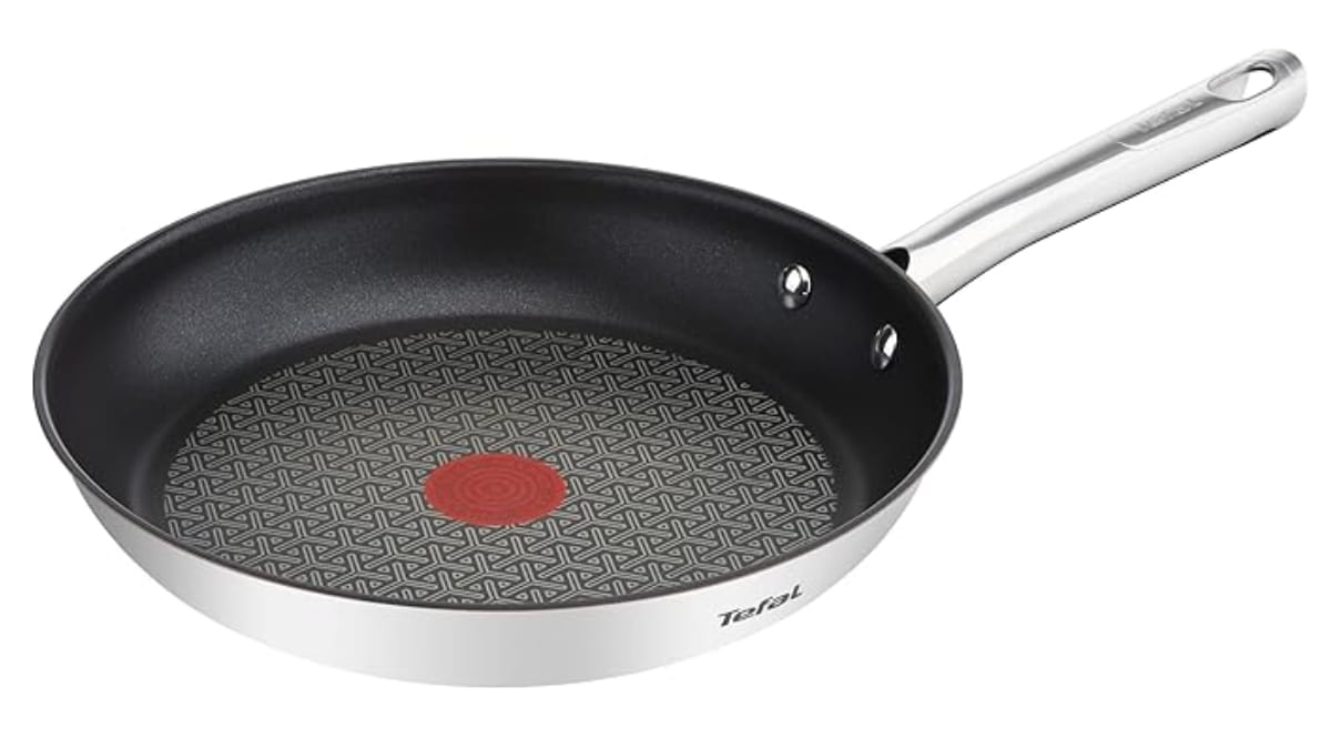 Tefal Duetto Sartén 28 cm Acero Inoxidable – foto 1